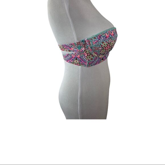 Shade Shore Size 34 C Boho Bikini Top - Picture 2 of 10